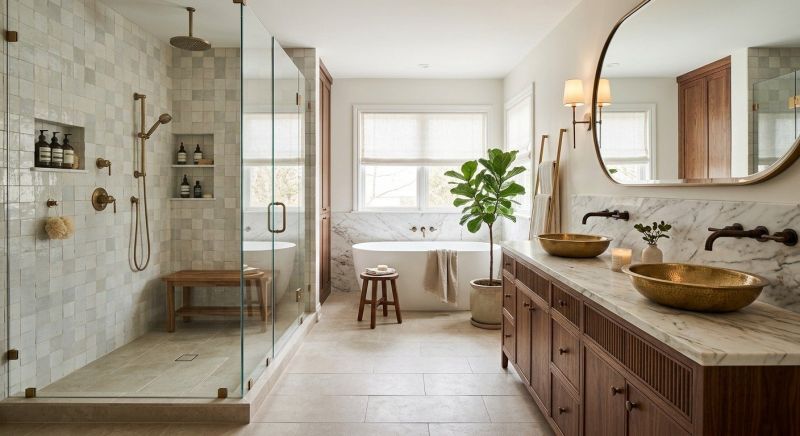 Luxury Bathroom Installation in Lancaster, PA