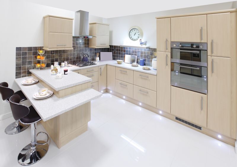 Maximizes cabinet and counter space